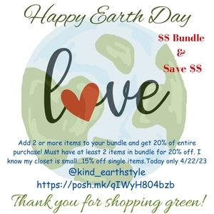 🌎 Earth Day Special! 💚 Bundle and save. Today (4/22) only!